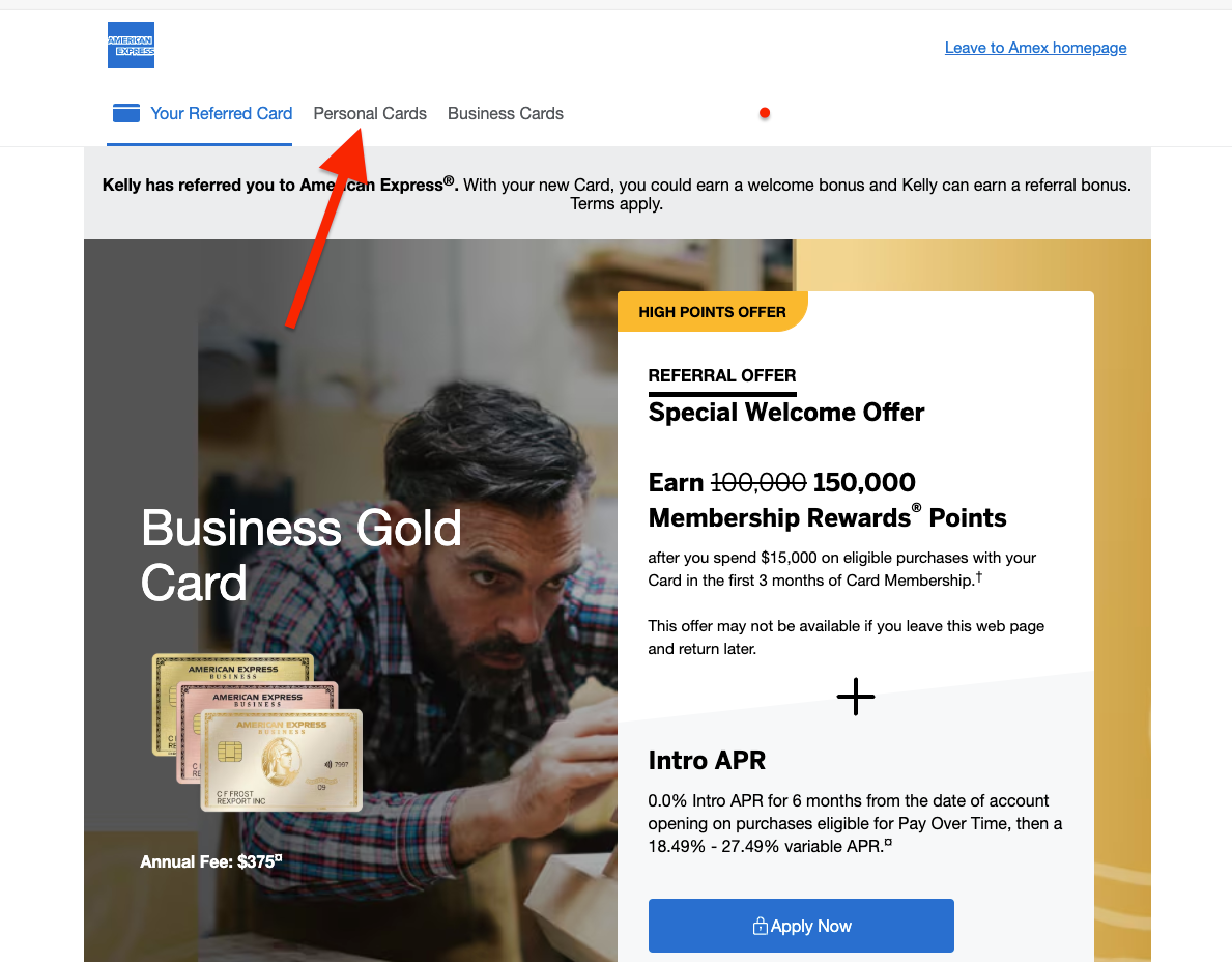 a man is looking at a business card