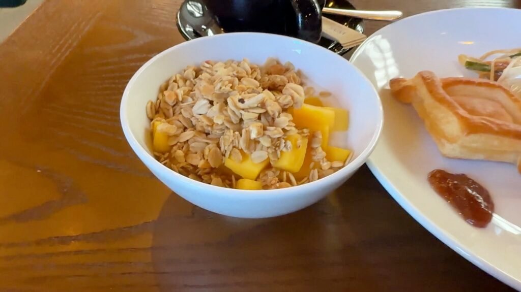Breakfast bowl from the yogurt bar at Wink Hai Phong